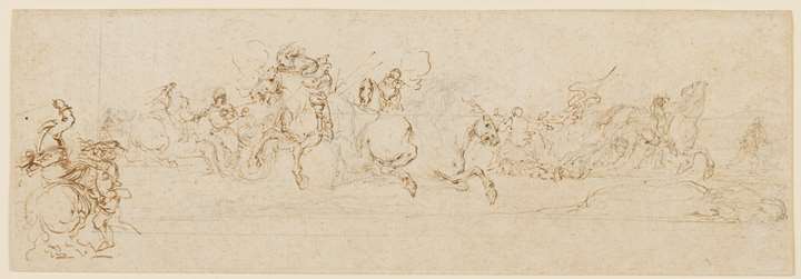 A Cavalry Skirmish